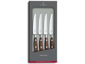 Victorinox Sada nožů na steak 4ks - dřevo - Reklamnepredmety