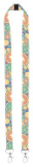 Subyard Double Safe lanyard se sublimací na zakázku - AP718348 - variant Ap 718348