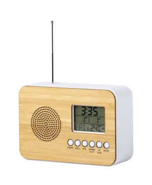 Tulax stolní rádio s hodinami - Reklamnepredmety