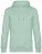 Pánská vegan mikina s kapucí - BCWU02K_Aqua-Green - variant Ls 1000301757