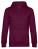 Pánská vegan mikina s kapucí - BCWU02K_Dark-Cherry - variant Ls 1000301699