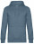 Pánská vegan mikina s kapucí - BCWU02K_Nordic-Blue - variant Ls 1000301750