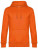 Pánská vegan mikina s kapucí - BCWU02K_Pure-Orange - variant Ls 1000301684