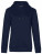 Dámská mikina s kapucí QUEEN - BCWW02Q_Navy-Blue - variant Ls 1000301905