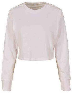 BY131 Ladies Terry Cropped Crew - Reklamnepredmety