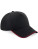 5-panelová kšiltovka Authentic - Piped Peak - CB25c_Black_Classic-Red - variant Ls 1000294037