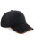 5-panelová kšiltovka Authentic - Piped Peak - CB25c_Black_Orange - variant Ls 1000294039