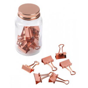 COPPER CLAMP pořadačové svorky - Reklamnepredmety