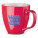 PANTHONY. Hrnek z hydroglazovaného porcelánu o objemu 450 ml - 94044-102-logo - variant 