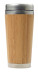 Cestovní kelímek z bambusu s termoizolací. Objem 400ml. Středně hnědá. - F5101800PK2 - variant Gi F5101800PK2