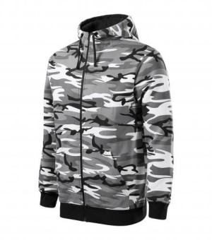 Camo Zipper Pánská mikina - Reklamnepredmety