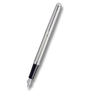 Waterman Hemisphere Stainless Steel CT - plnicí pero, hrot F - Reklamnepredmety