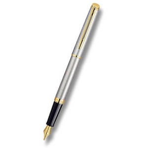 Waterman Hemisphere Stainless Steel GT - plnicí pero, hrot M