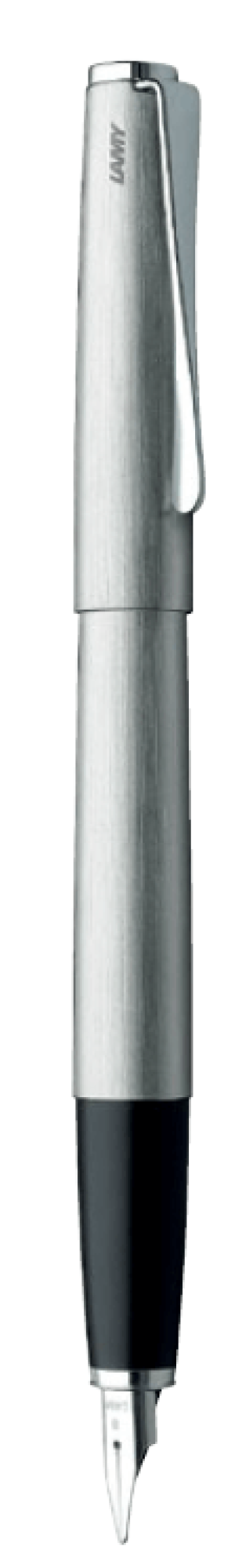 Studio brushed steel plnící pero