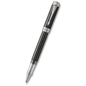 Parker Duofold Prestige Black Chevron - roller