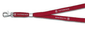 Šňůrka na krk s karabinou Victorinox 4.1879 - Reklamnepredmety