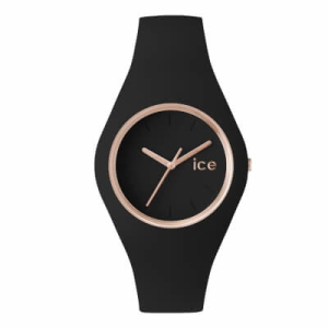 Černé náramkové hodinky ICE glam - Reklamnepredmety
