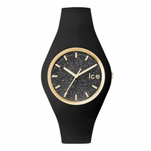 Černé náramkové hodinky ICE glitter - Reklamnepredmety