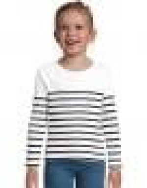 Dětské pruhované tričko Matelot s dlouhým rukávem - Reklamnepredmety