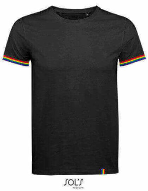 Pánské triko s krátkým rukávem Rainbow - Reklamnepredmety