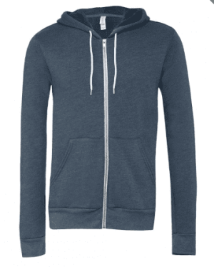 Mikina s kapucí Unisex Zip-up - Reklamnepredmety