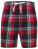 Pánské karované šortky - SFM82_Red-Navy-Check - variant Ls 1000290930