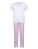 Dětské pyžamo - TC059_White_Pink_White-Stripe - variant Ls 1000290603