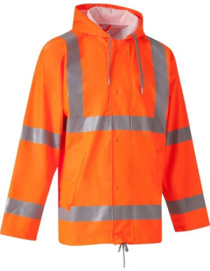 YK450 Hi-Vis Soft Flex prodyšná bunda do deště - Reklamnepredmety