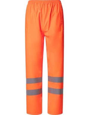 YK451 Hi-Vis Soft Flex prodyšné kalhoty do deště - Reklamnepredmety