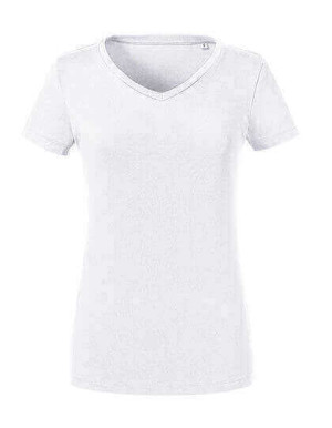 Dámské triko jednobarevné z organické bavlny - Reklamnepredmety