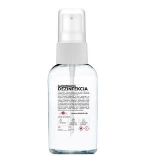 Alkoholová dezinfekce s rozprašovačem 90 ml - Reklamnepredmety