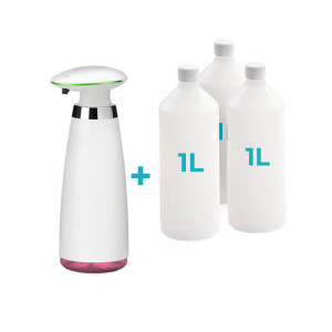 Sady Dávkovač Helpmation + 3L alkoholová dezinfekce - Reklamnepredmety