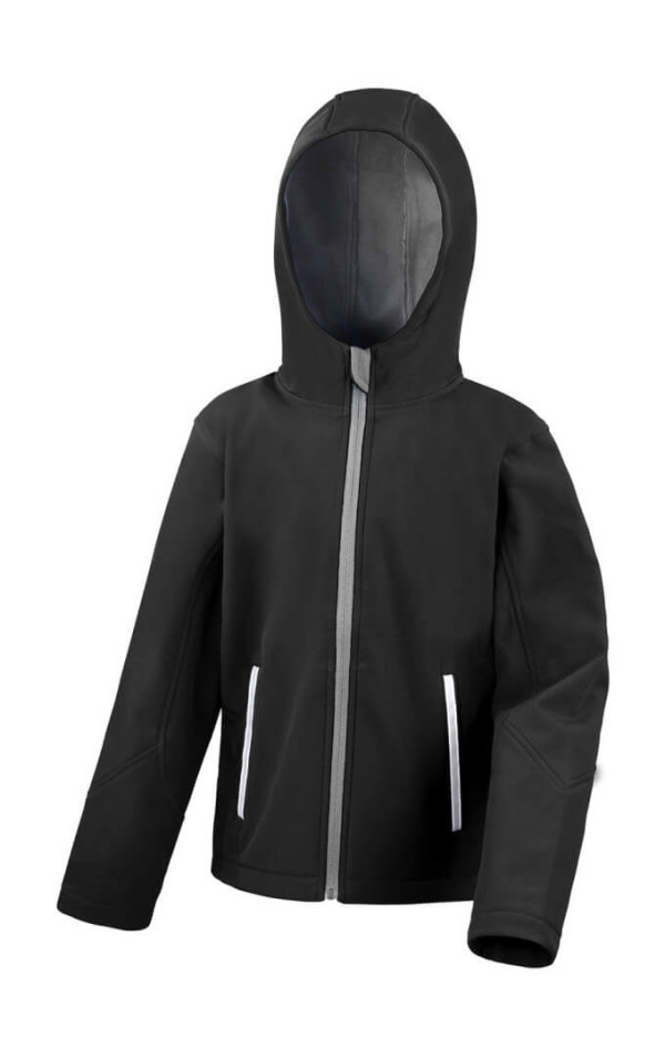 Dětská TX Performance Softshell bunda s kapucí