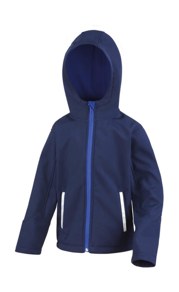 Dětská TX Performance Softshell bunda s kapucí