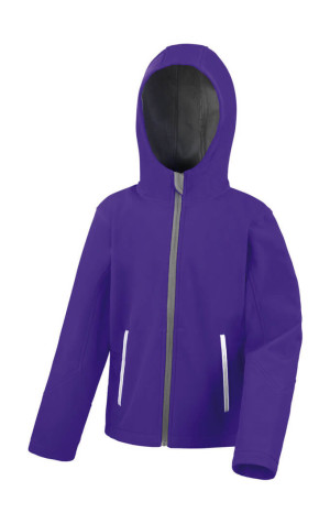 Dětská TX Performance Softshell bunda s kapucí - Reklamnepredmety