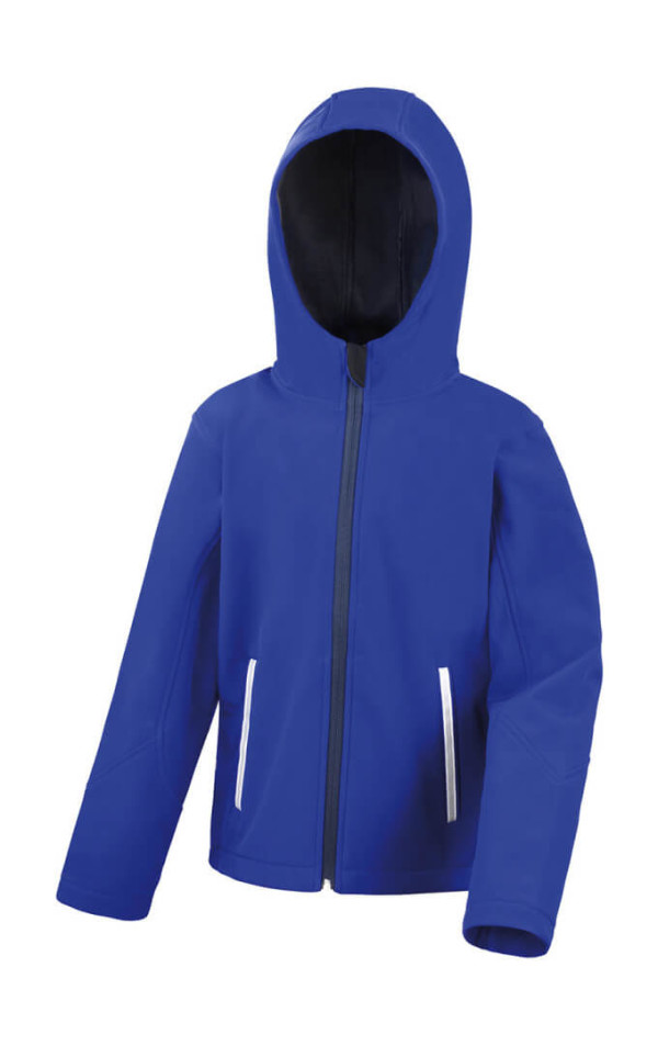 Dětská TX Performance Softshell bunda s kapucí