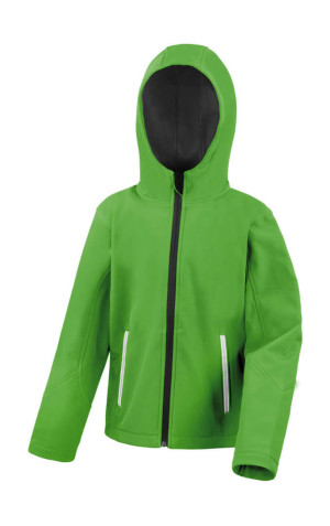 Dětská TX Performance Softshell bunda s kapucí - Reklamnepredmety