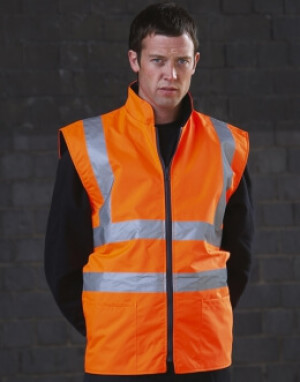 Oboustranná vesta Hi-Vis Fleece - Reklamnepredmety