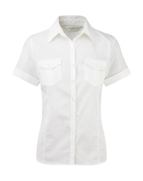 Dámská košile Roll Sleeve s krátkými rukávy