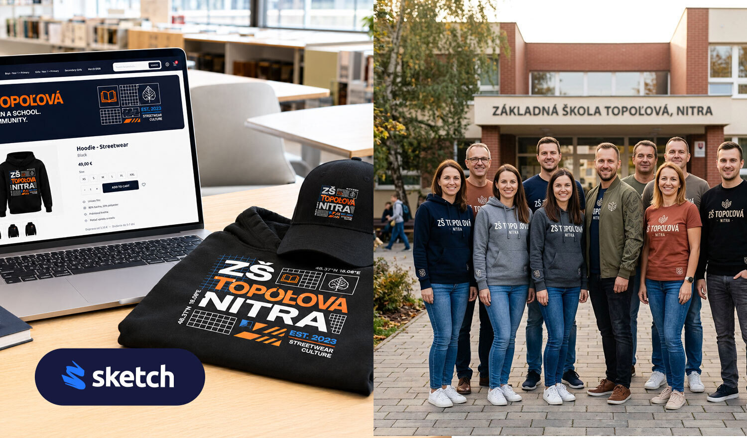 Fanshop zdarma pro školy, organizace a kluby