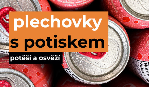 Plechovky s potiskem