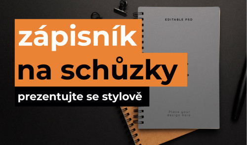 Zápisník s vlastním potiskem, reklamní blok