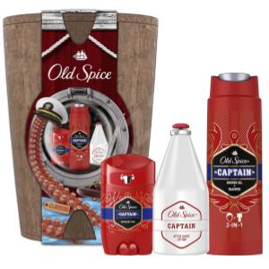 OLD SPICE Dárková souprava v dřevěném soudku