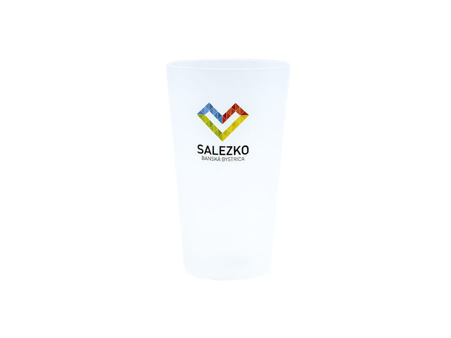 Kelímky a sklenice logo